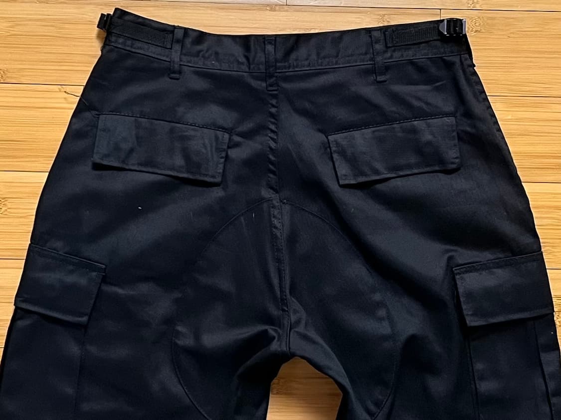 밀리터리 블랙 카고팬츠 W27 TO 31 상품이미지4