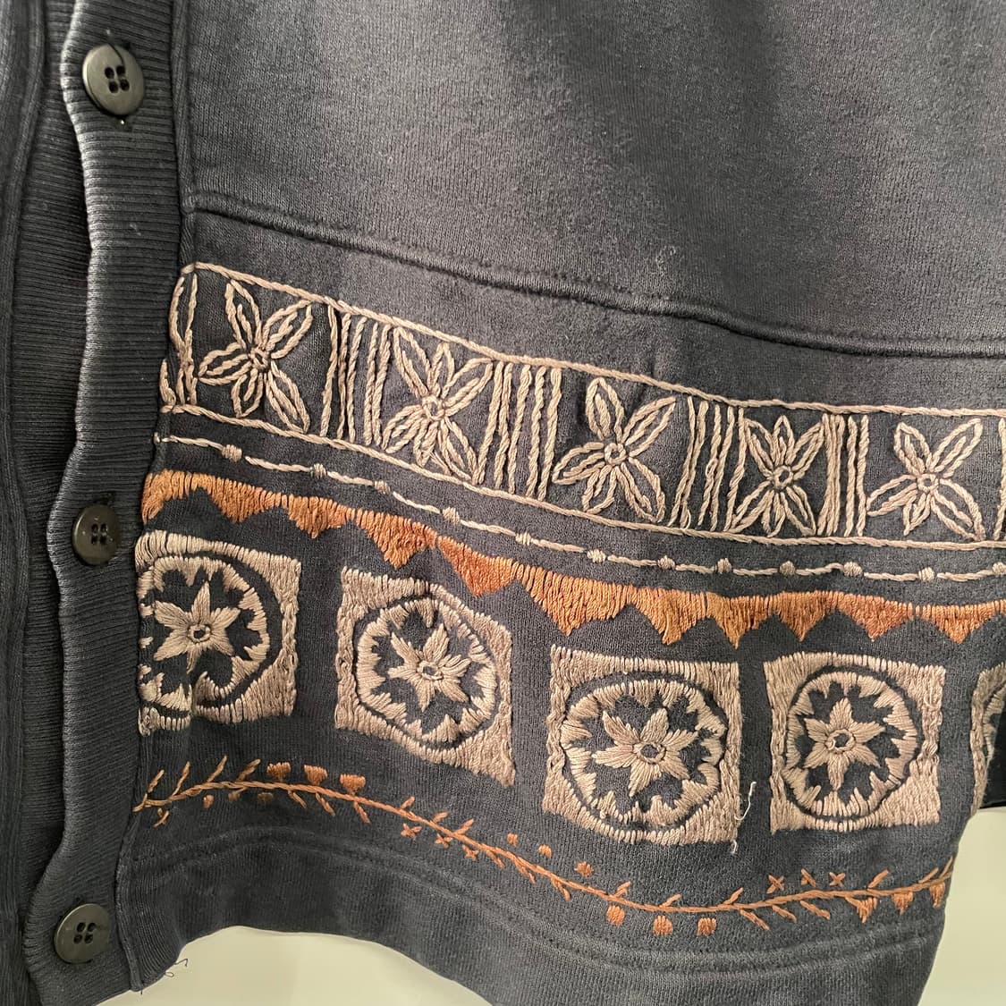 90s 이세이미야케 코튼 가디건 상품이미지5