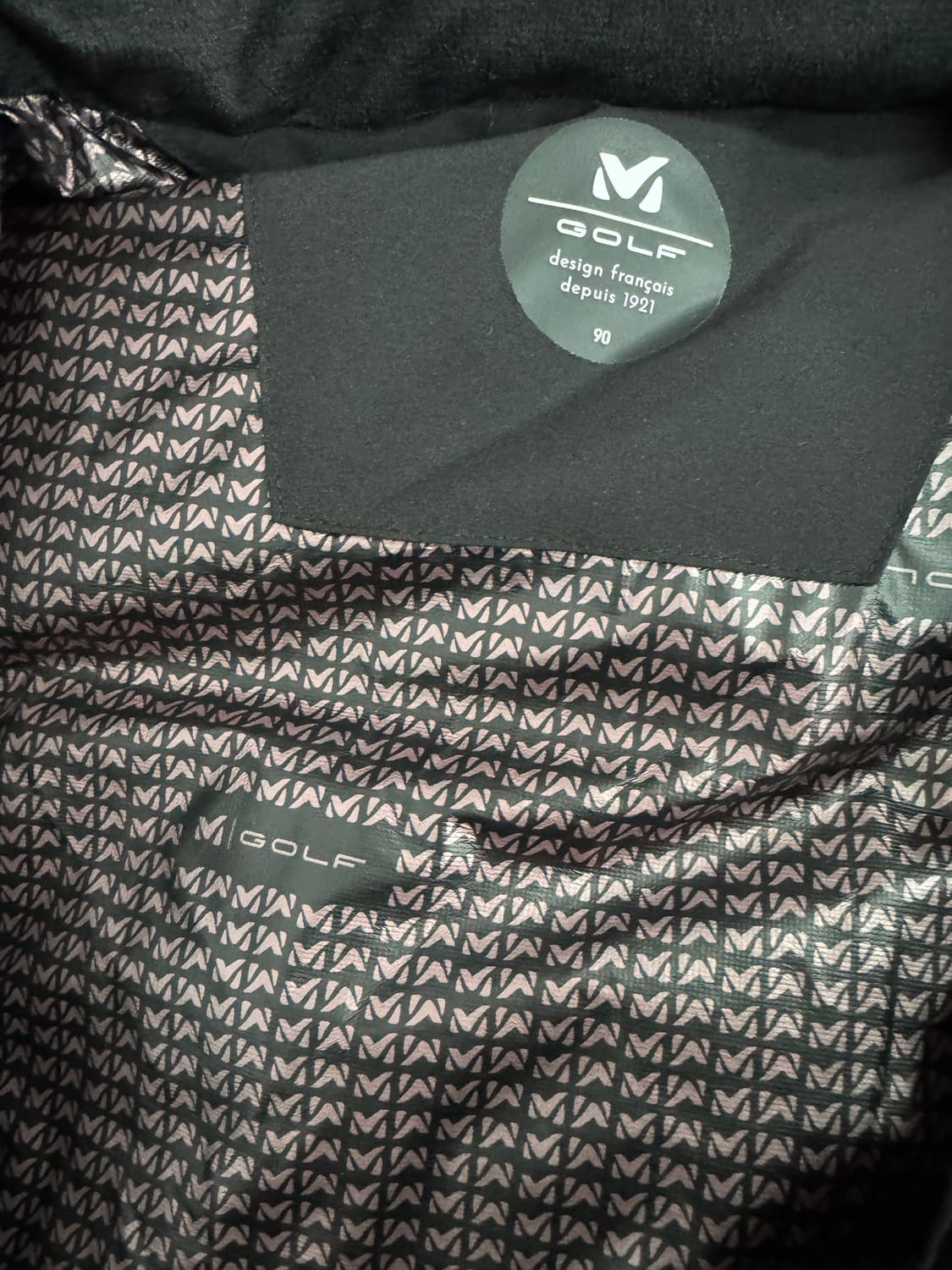 여성 22년도 밀레 골프 덕 다운 후드 패딩 점퍼 S 상품이미지3