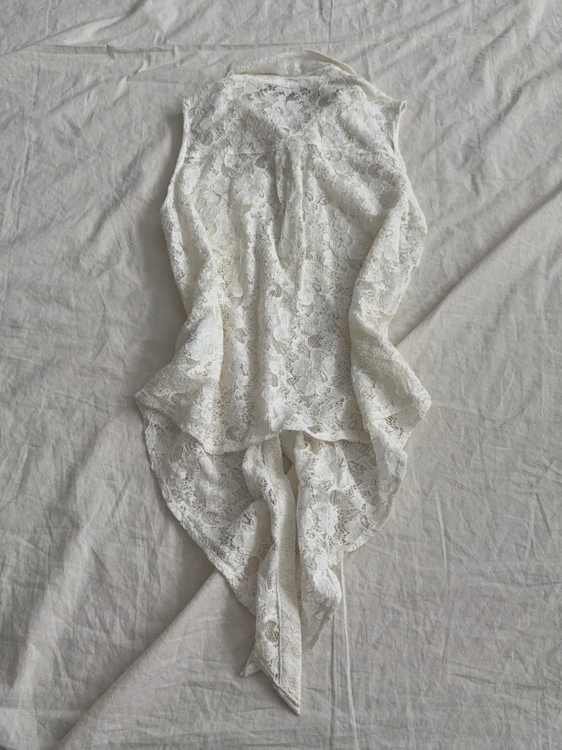 세실맥비 페어리 레이스 셔츠 슬리브리스 상품이미지5