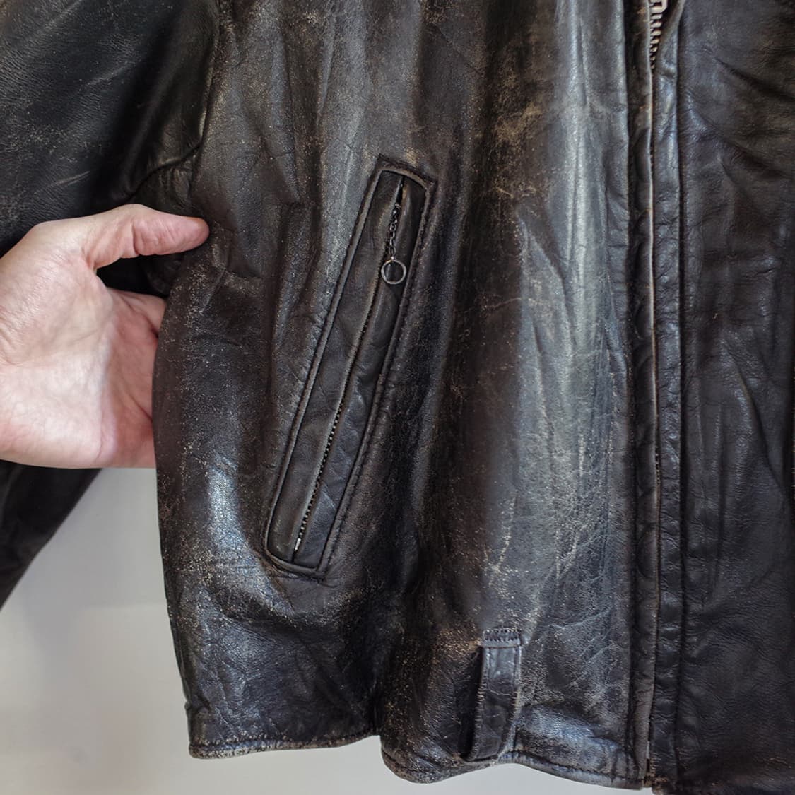 1960’s Sears D Pocket Motorcycle Jacket 상품이미지5