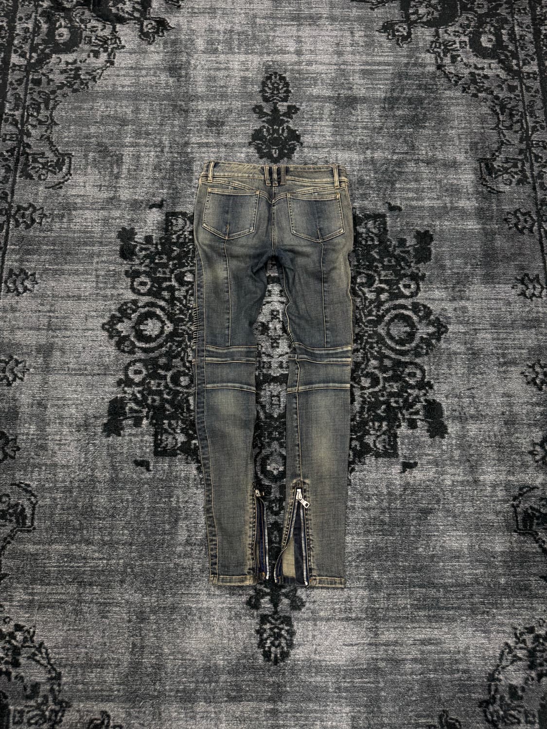 Balmain 16ss zipper slim biker pants 상품이미지7