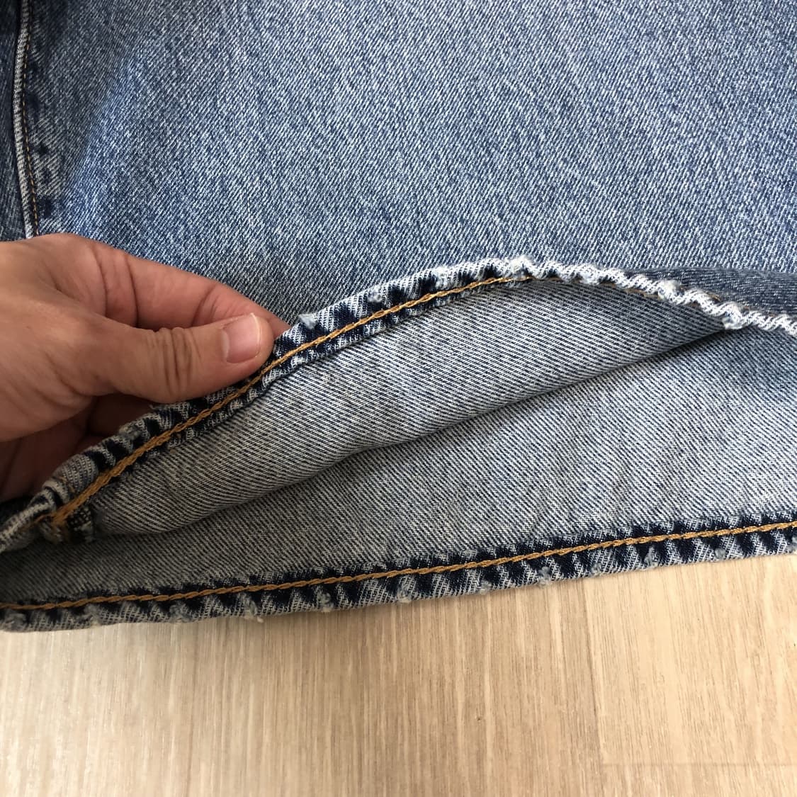(36) 리바이스 Levi's 478 워시드 블루 배기 쇼츠 반바지 상품이미지8