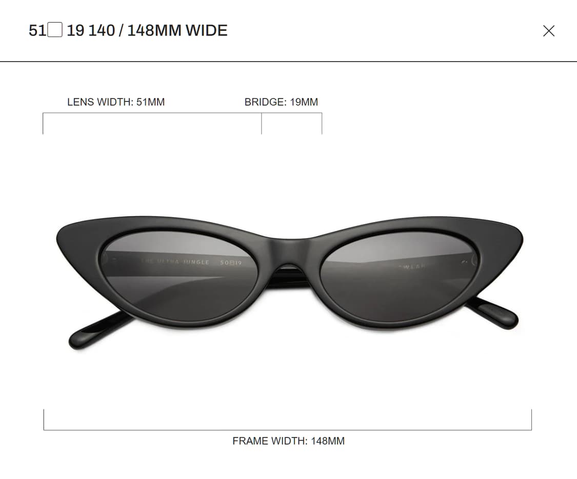 크랩 울트라 정글 캣츠 아이 선글라스 CRAP 0096 상품이미지8