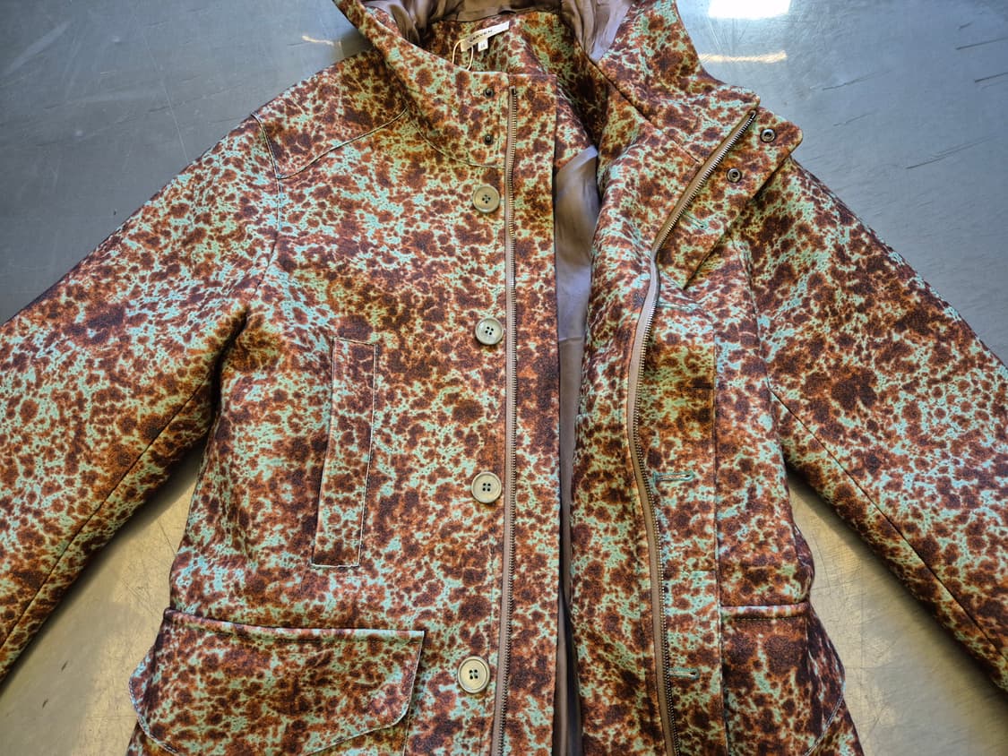 CARVEN 레오파드 울 모즈 파카 상품이미지7