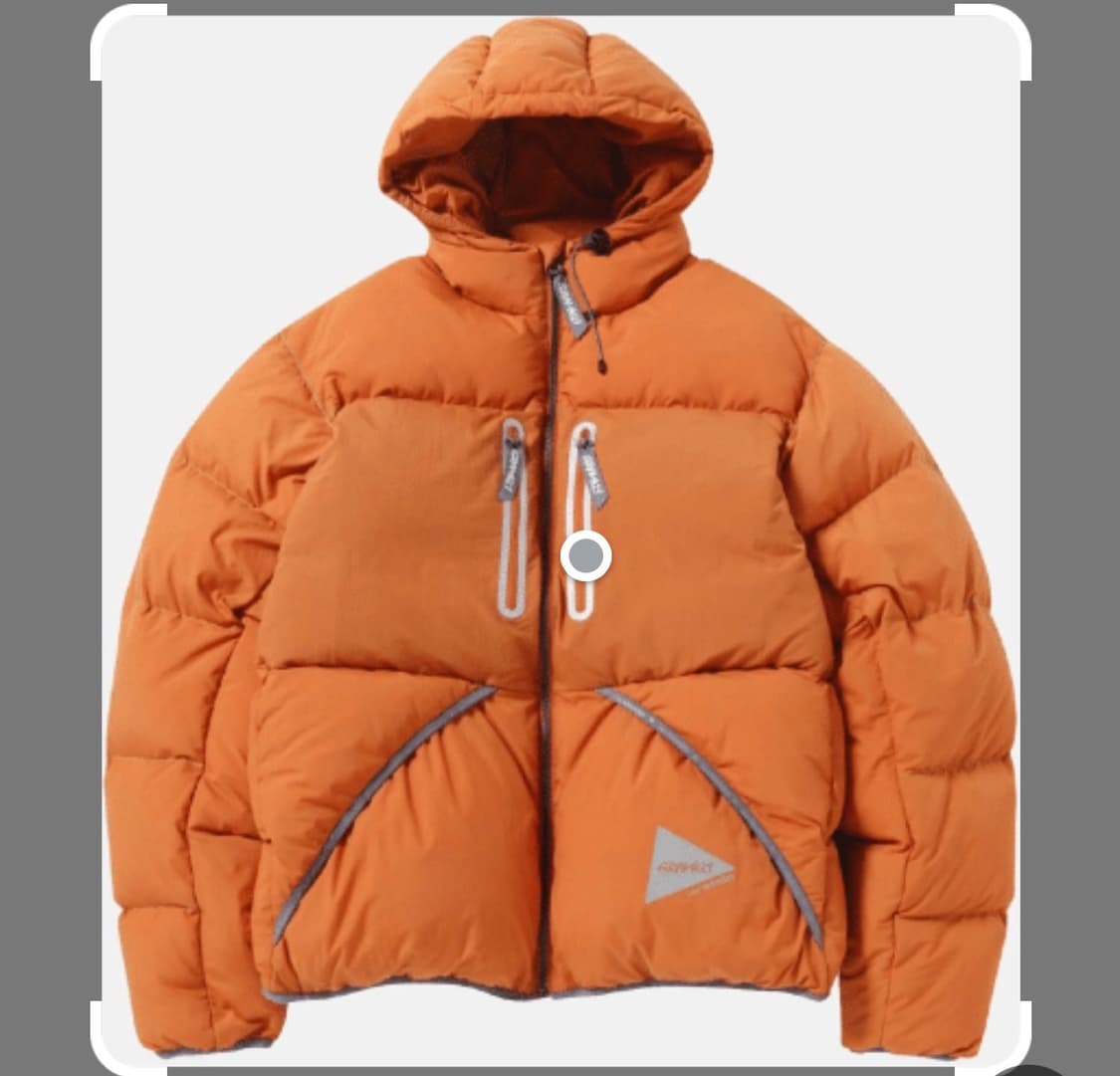 앤드원더 X 그라미치 패딩 L 사이즈 상품이미지1