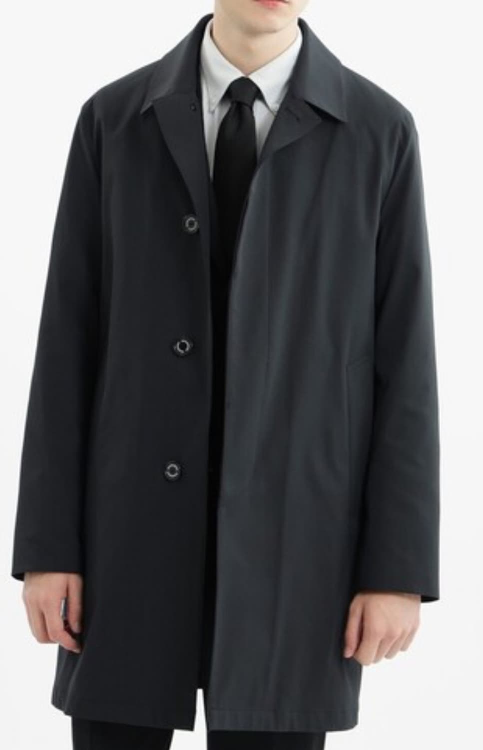 매킨토시 필로소피 스탠 카라 코트 블랙 42 상품이미지9