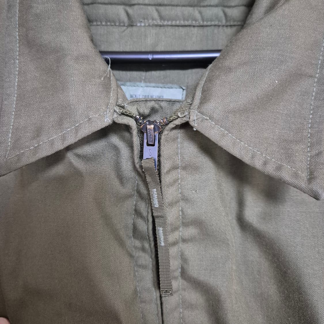 90's 미군 동계형 오리지널 CVC 탱커자켓 L/S (라지숏) 상품이미지3