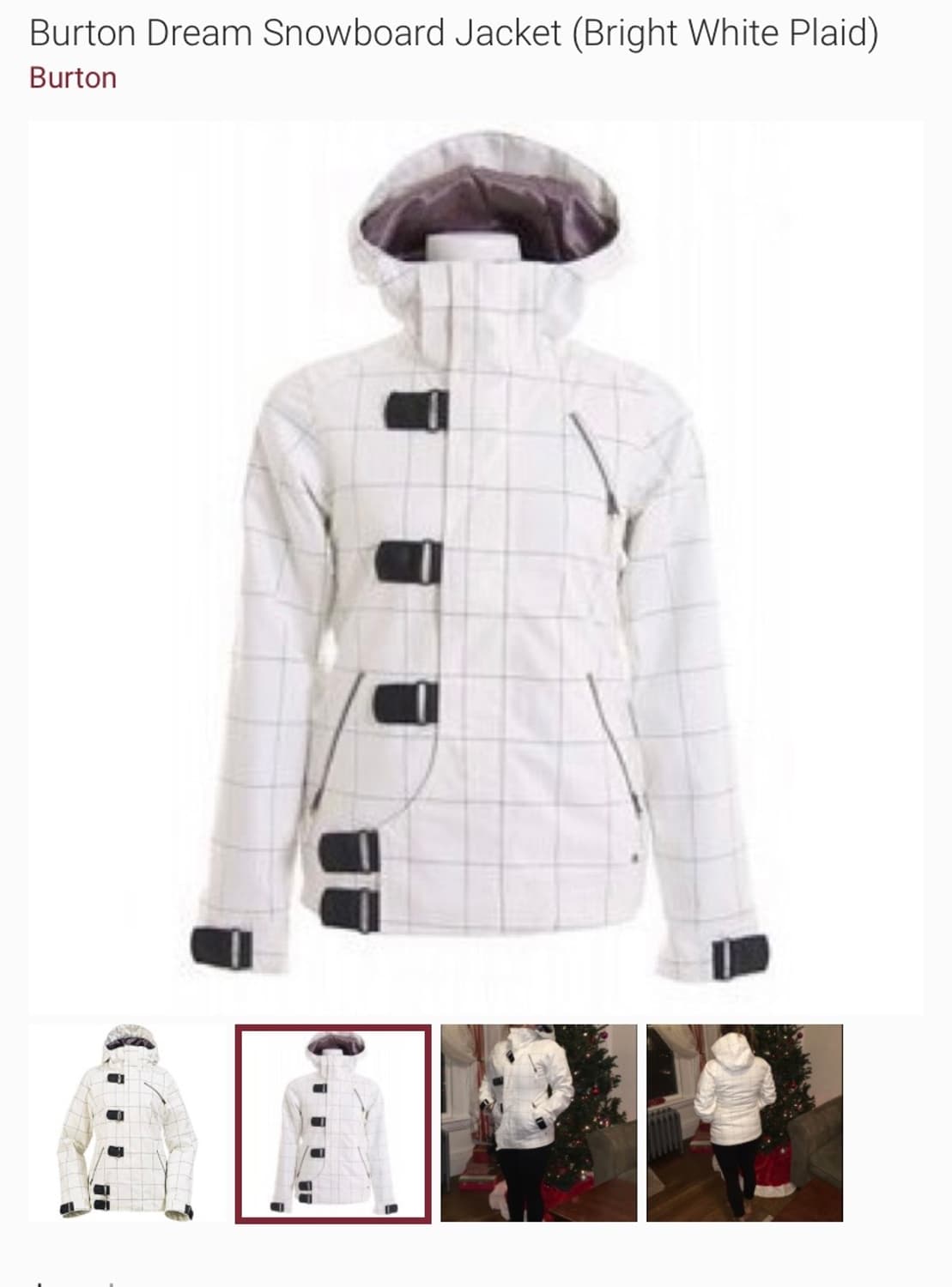 버튼(Burton) DRYRIDE 여성 스노우 자켓 / 미착용 상품이미지1