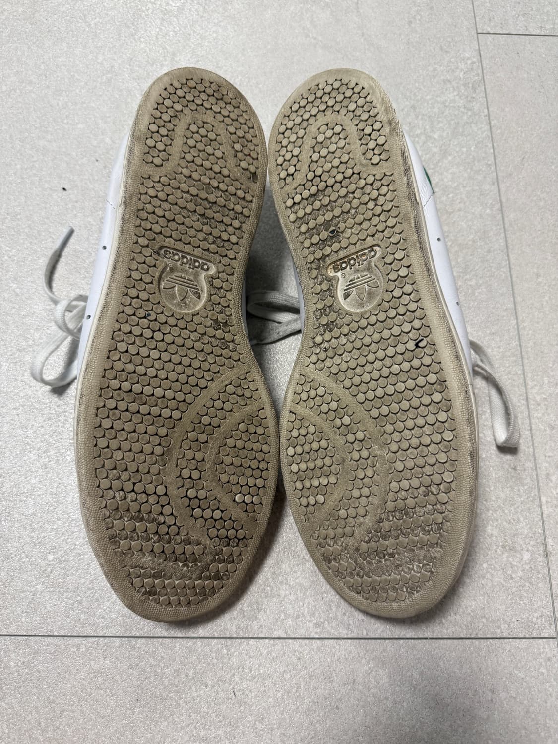 (300) 아디다스 스탠스미스 데콘 클라우드 화이트 그린 상품이미지2