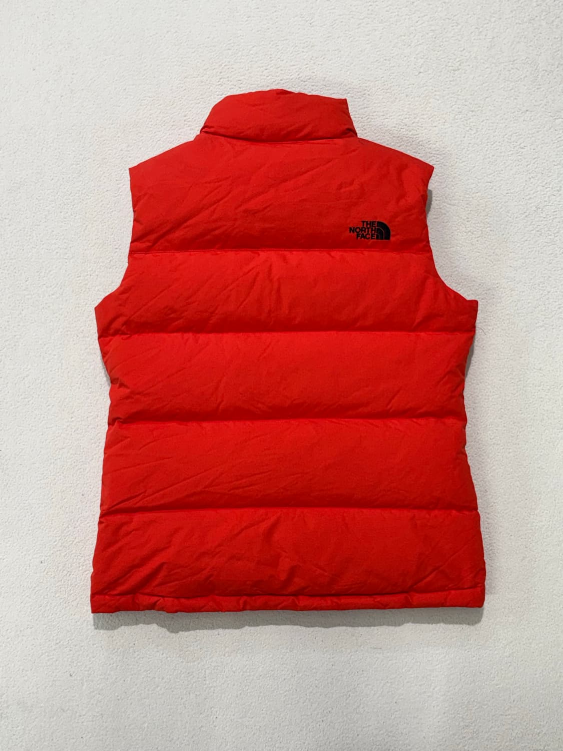 노스페이스 700 파워오렌지 조끼 패딩 90 여성용 상품이미지4