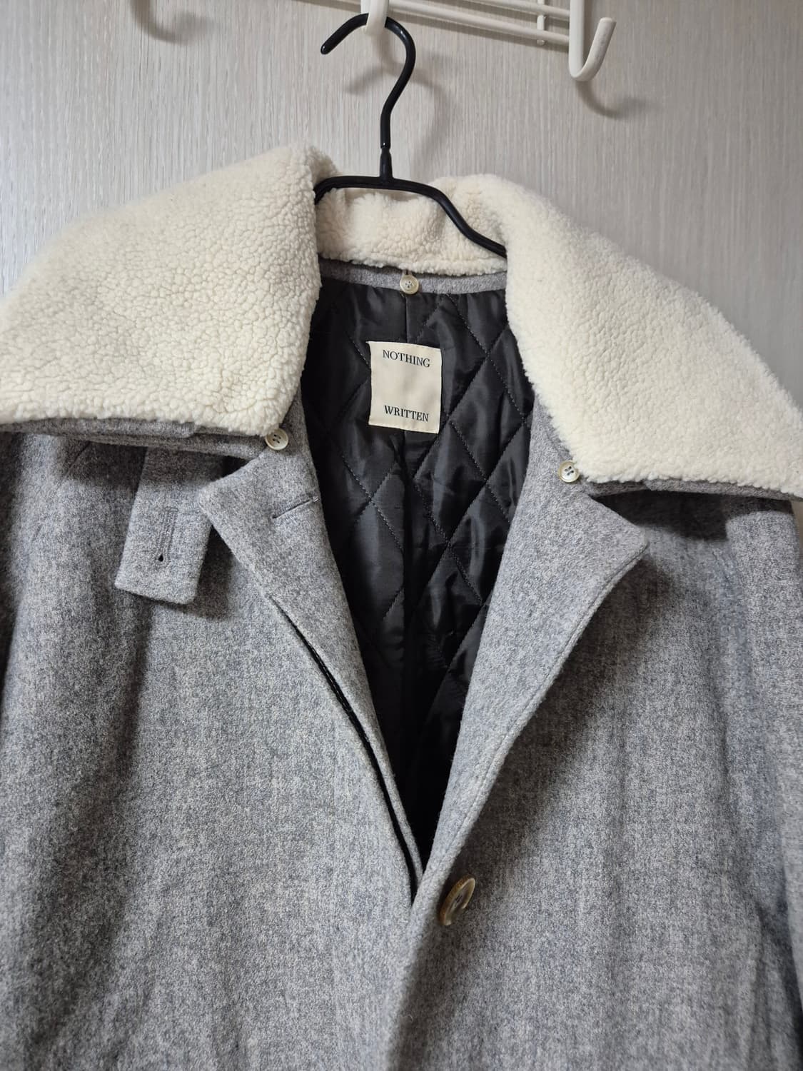 낫띵리튼 신슐레이트 패디드 코트 (50만원대) 빌마칸 양털카라 상품이미지7