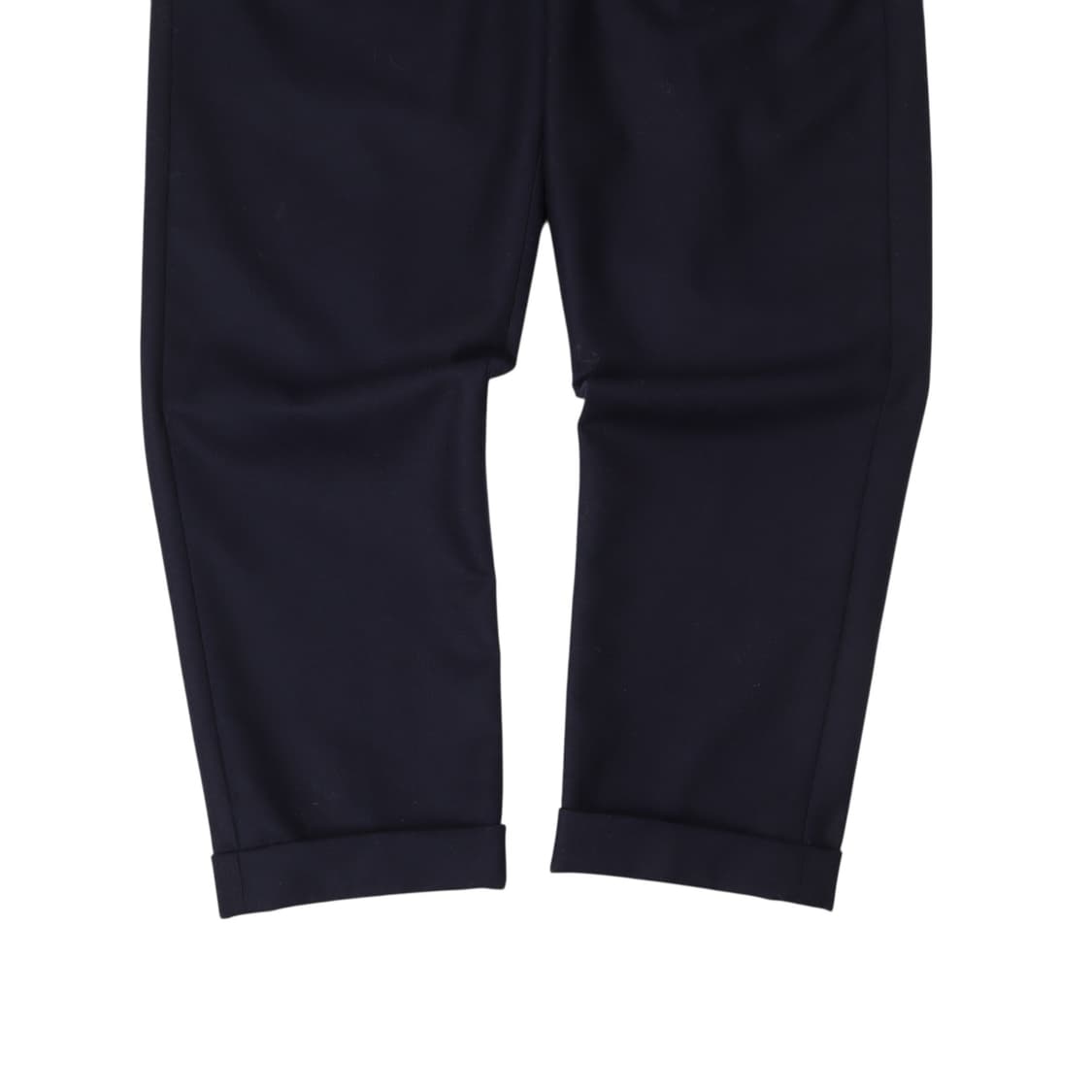 아미 핀턱 네이비 울 테이퍼드 팬츠 상품이미지3