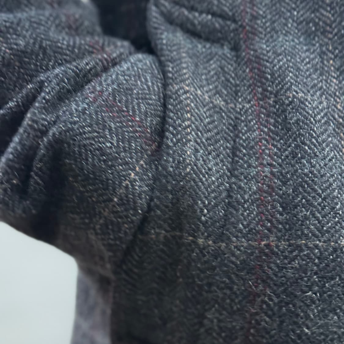 휴고보스 글랜체크 트위드 울 코트 95-100 상품이미지10