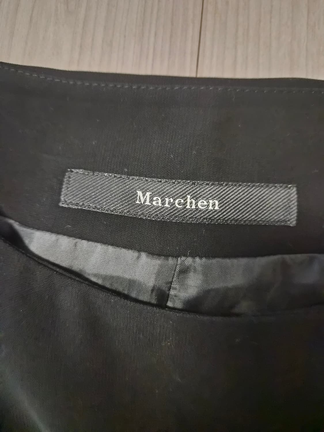 [Marchen] 마르헨 비즈 포인트 블랙 드레스 상품이미지6