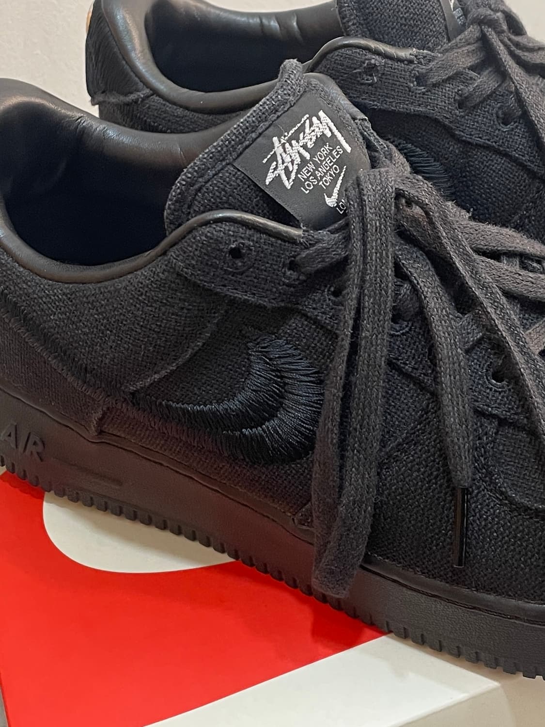 나이키 스투시 에어포스1 블랙 290 상품이미지3