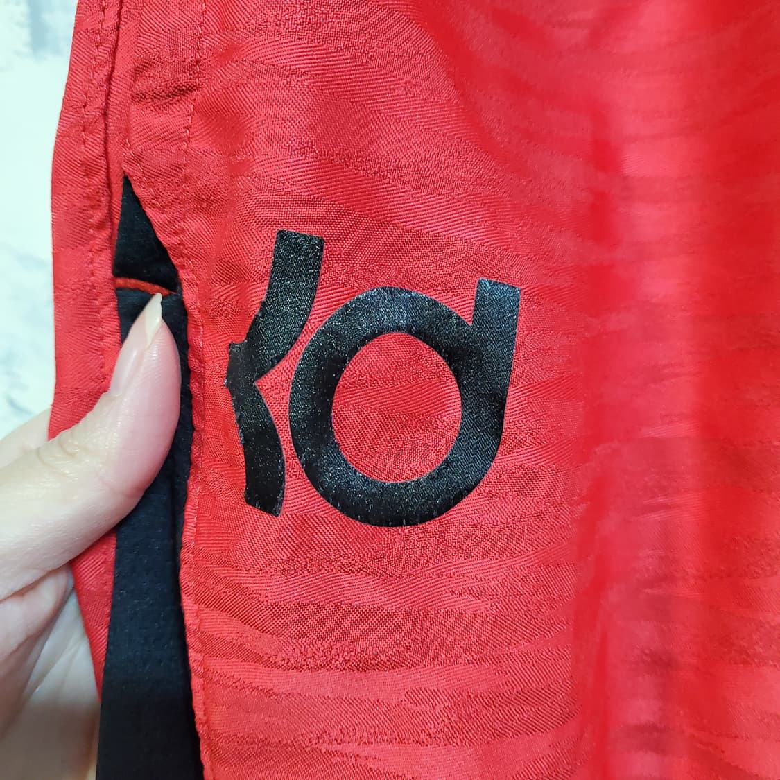 나이키 드라이핏 반바지 레드/블랙  상품이미지3