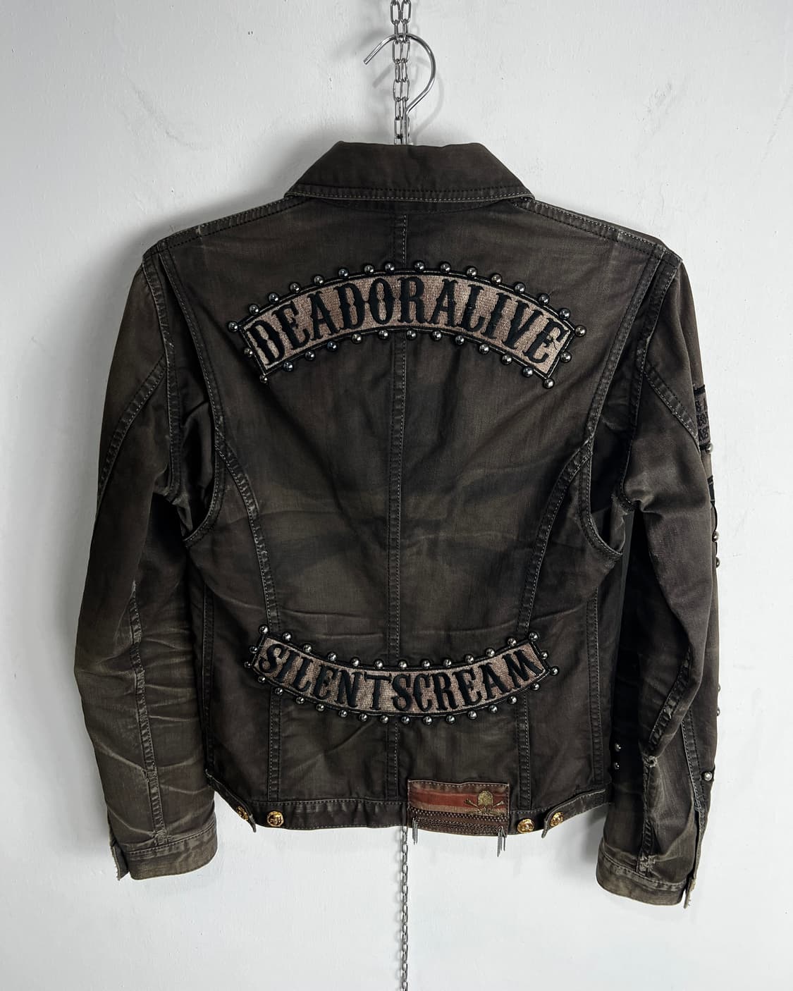 ROEN SKULL STUDDED JACKET 상품이미지6