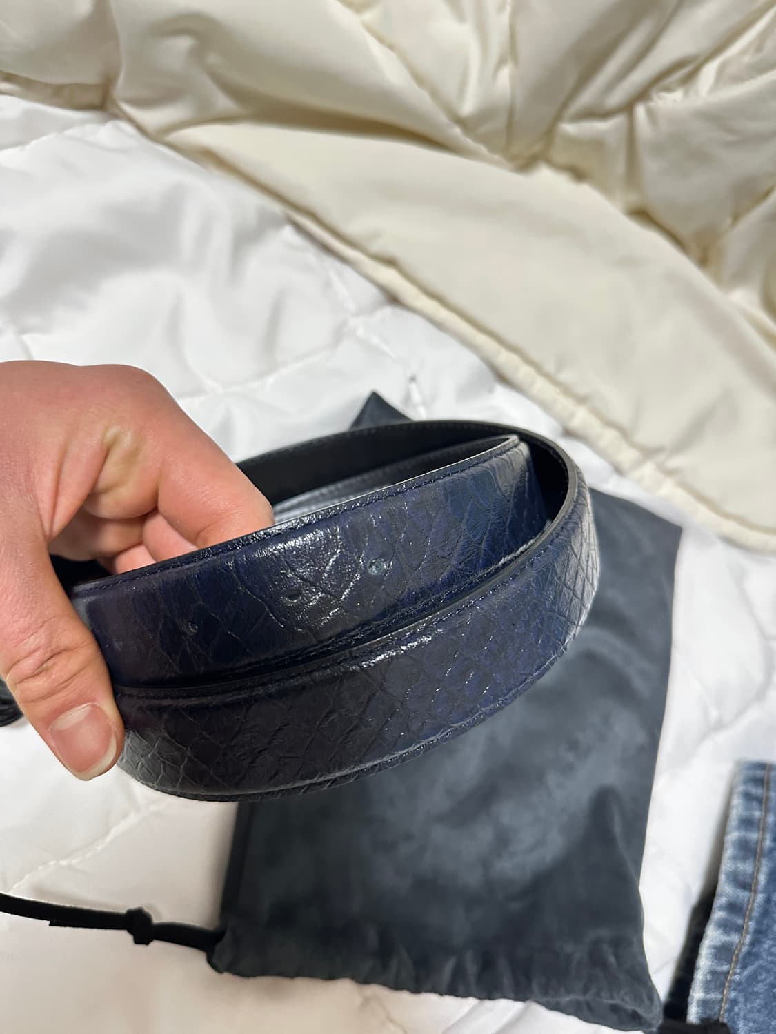 [1]언더마이카 파이썬 벨트 상품이미지3