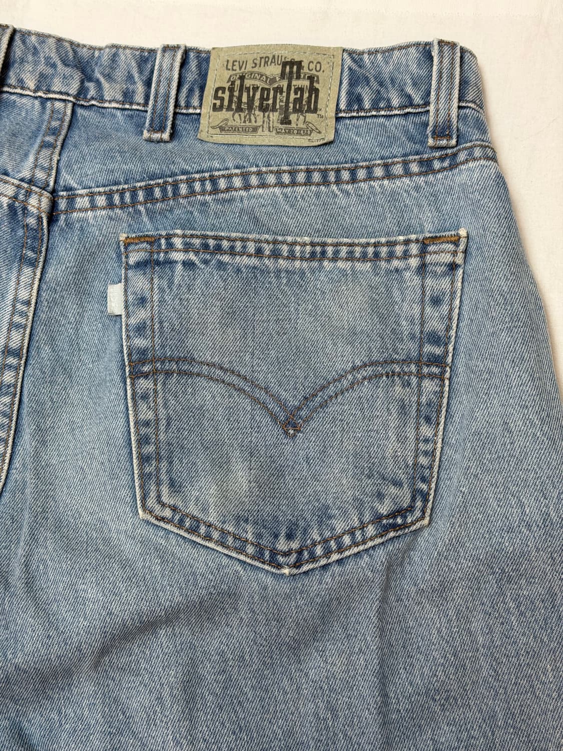 [38X34] 90s 리바이스 실버탭 힙합 배기진 상품이미지3