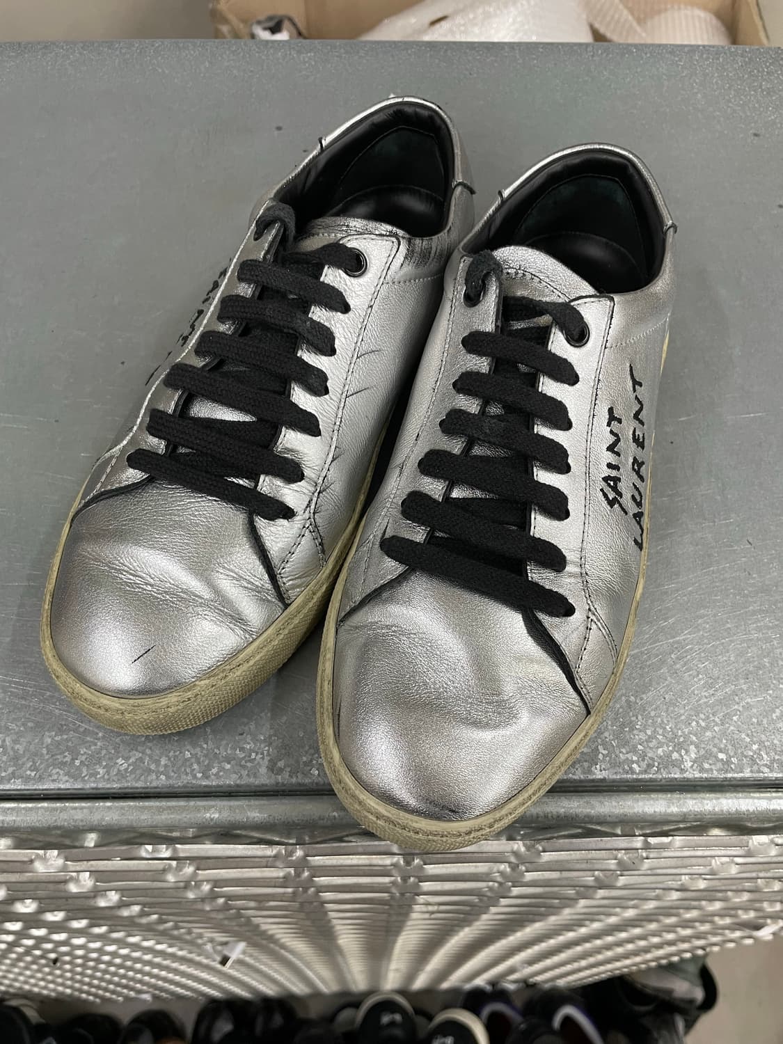 생로랑 코트 클래식 실버 38 (gr-4707) 상품이미지2