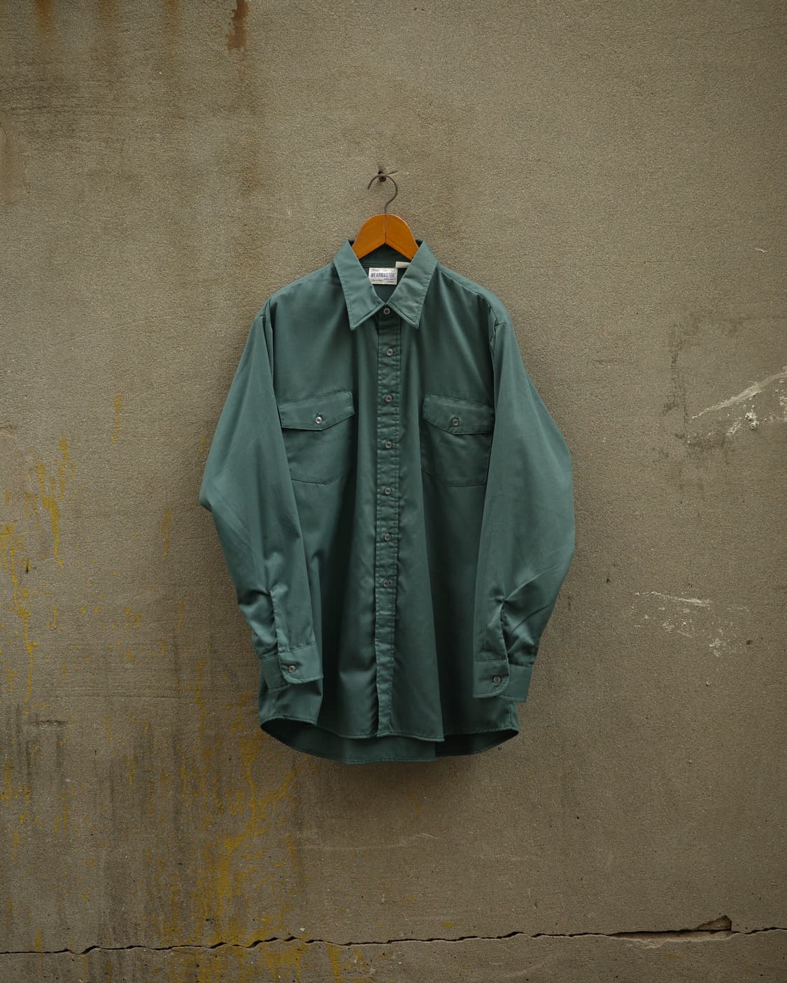 70‘s Sears Wearmaster 트윌 워크 셔츠 상품이미지1