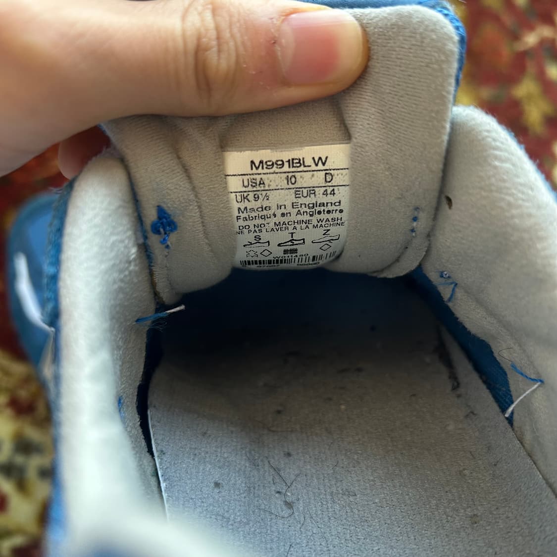 (280) 뉴발란스 991 M991BLW 커스텀 상품이미지5