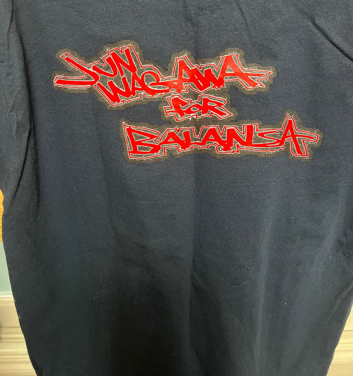 준 이나가와 X 발란사 티셔츠 L 상품이미지3