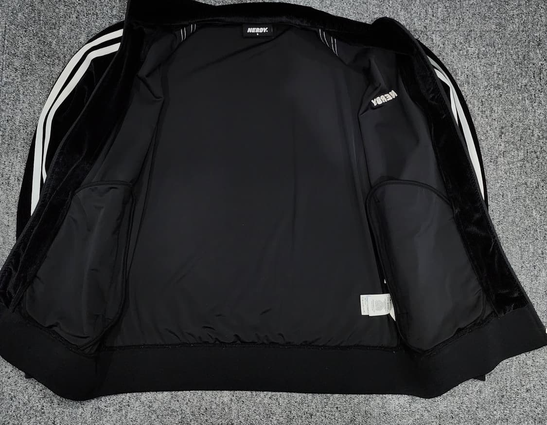 널디 코듀로이 벨벳 트랙탑 져지 S 상품이미지3