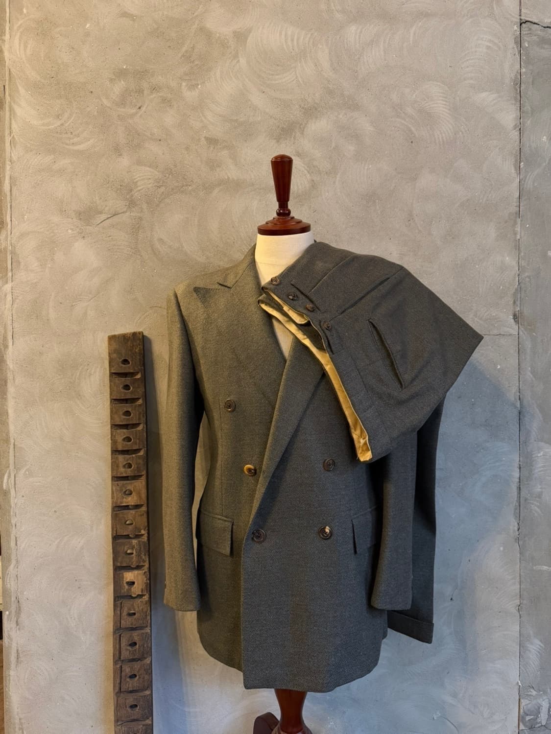 폴로 랄프로렌 더블 브레스티드 수트 셋업 100/30 상품이미지5