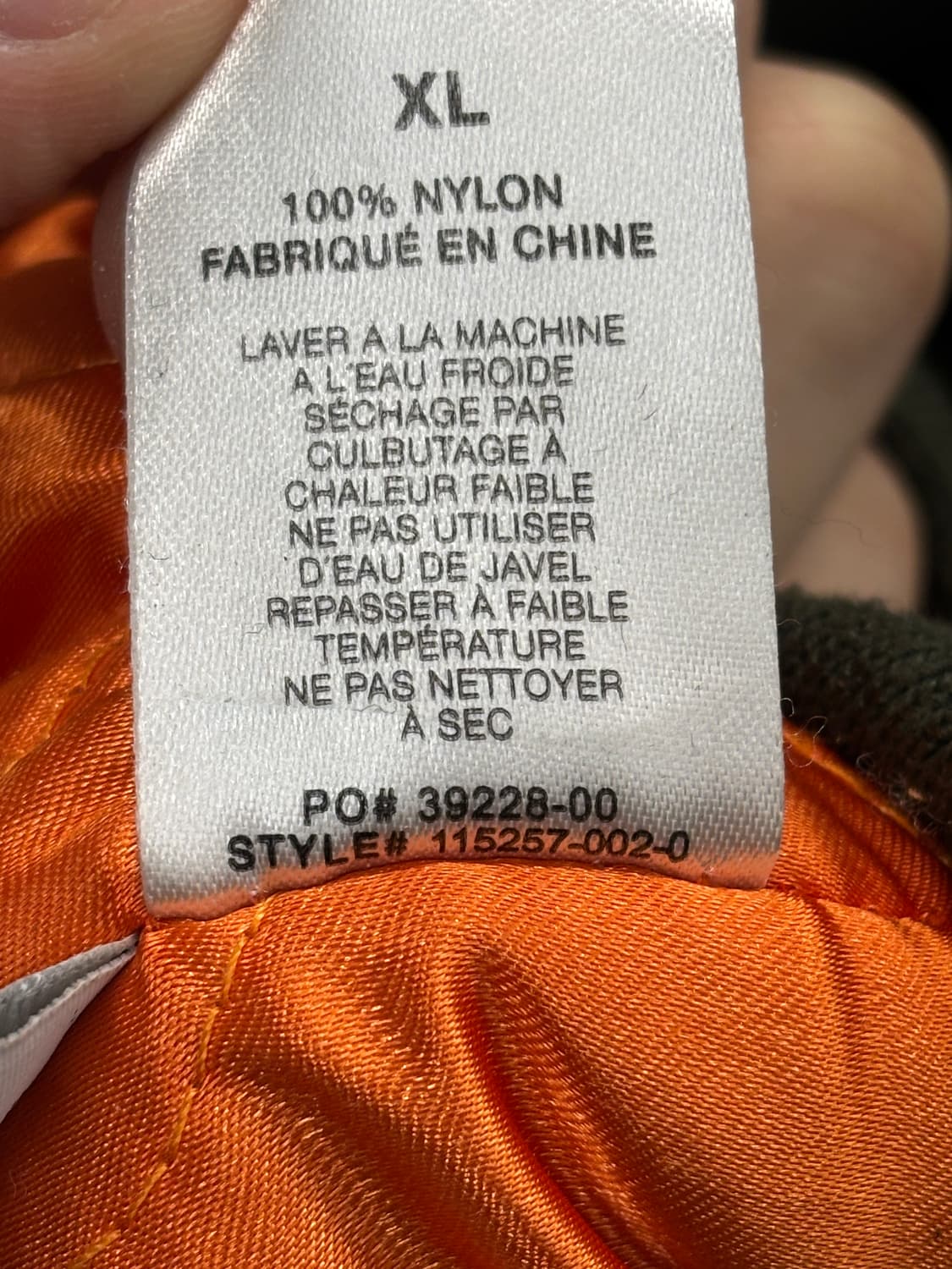 스투시 MA-1 봄버 자켓 XL 올리브 상품이미지6