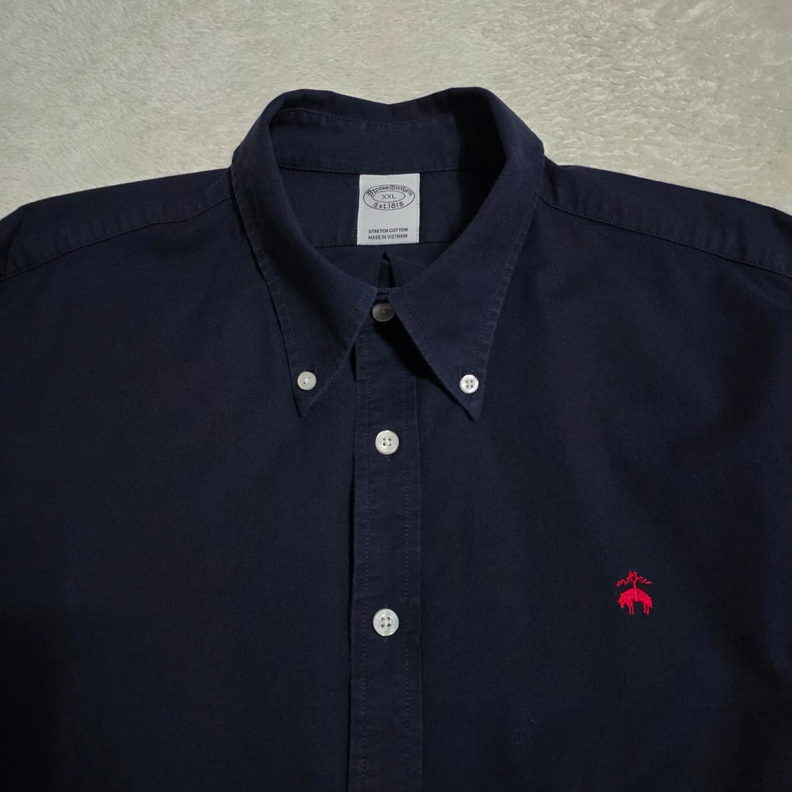 (XXL)브룩스브라더스 셔츠 네이비 상품이미지2