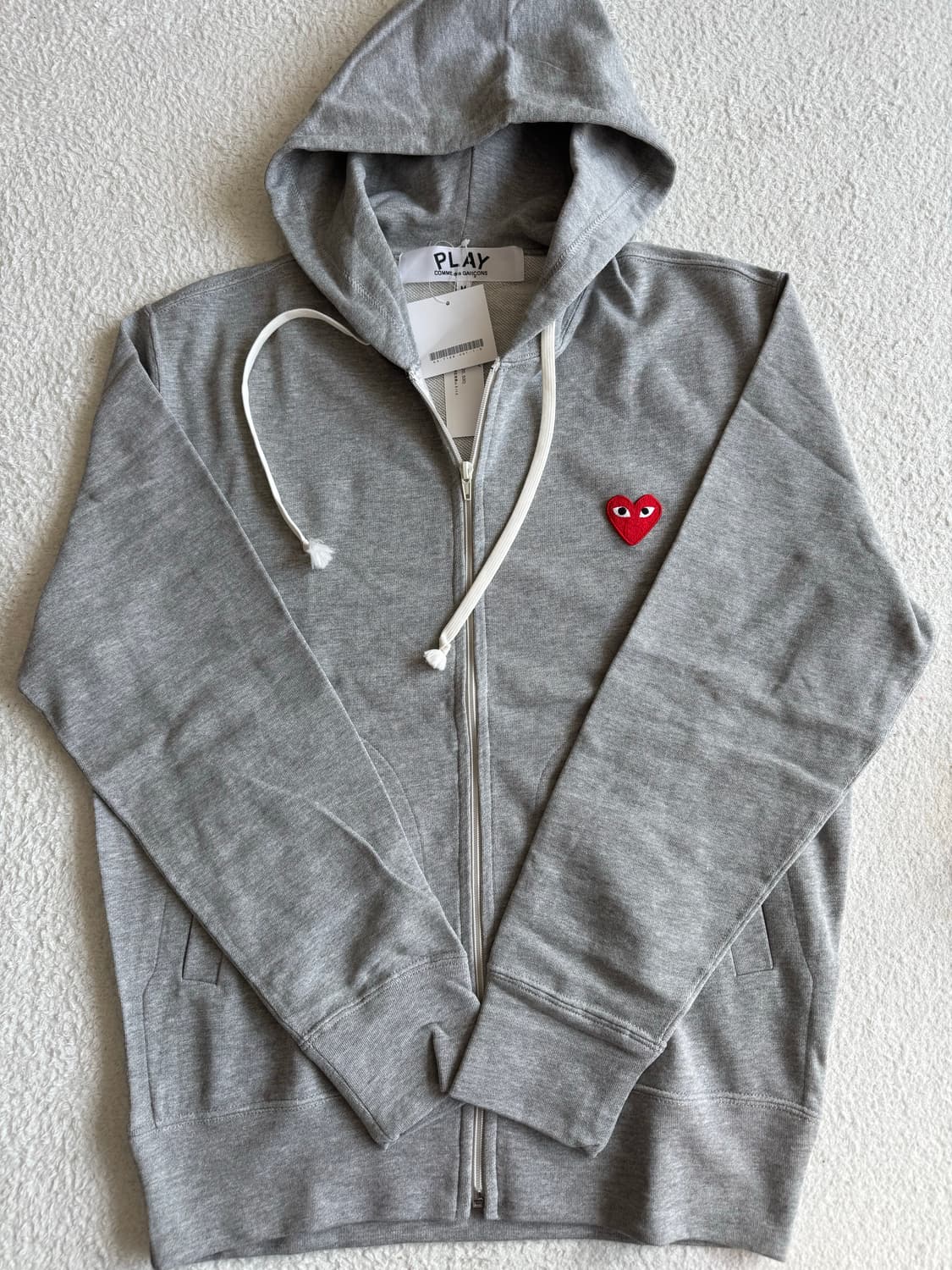 꼼데가르송 후드집업 상품이미지1