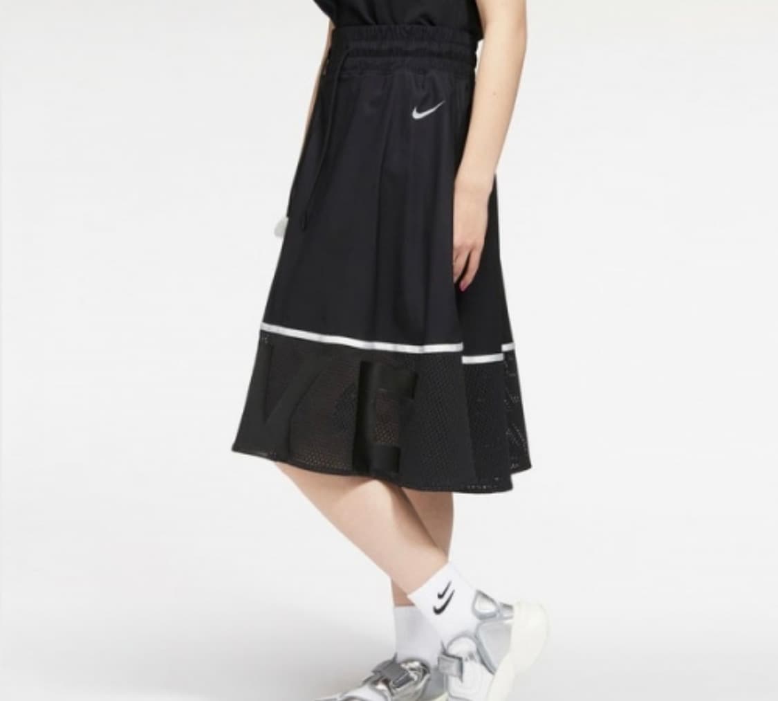 [XL]나이키NSW 매쉬 스커트/블랙 상품이미지2