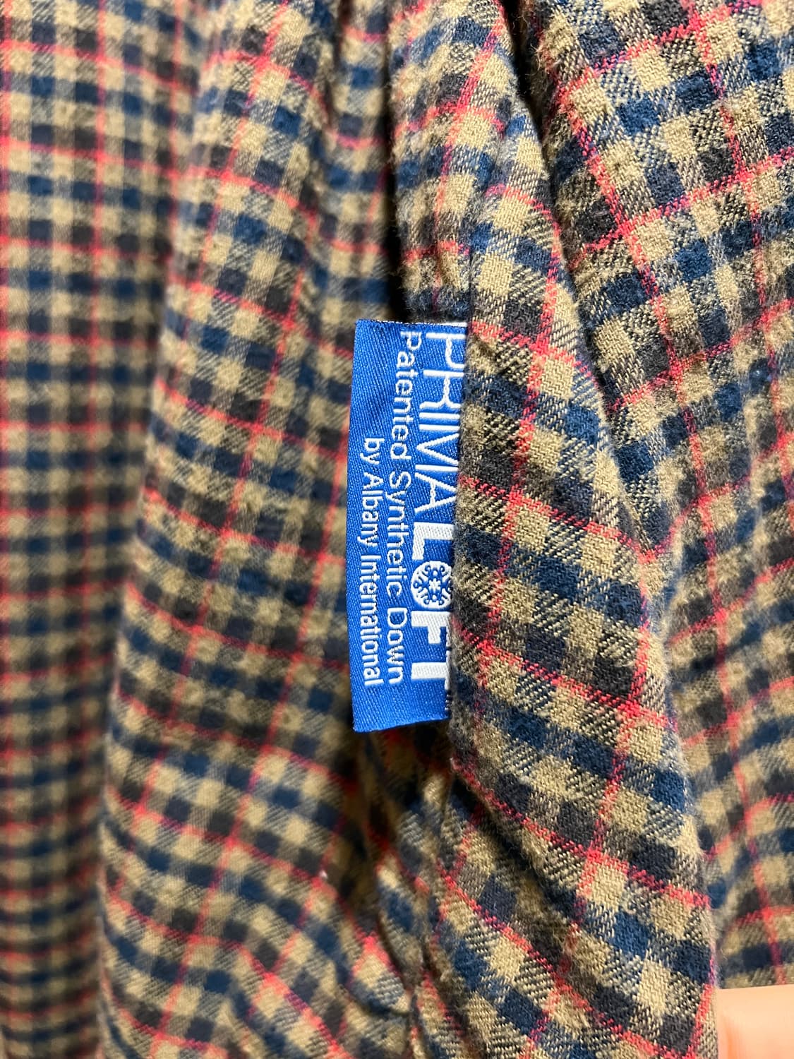 [2XL]90's 엘엘빈 USA 프리마로프트 라이닝 브라운 헌팅 자켓 상품이미지8