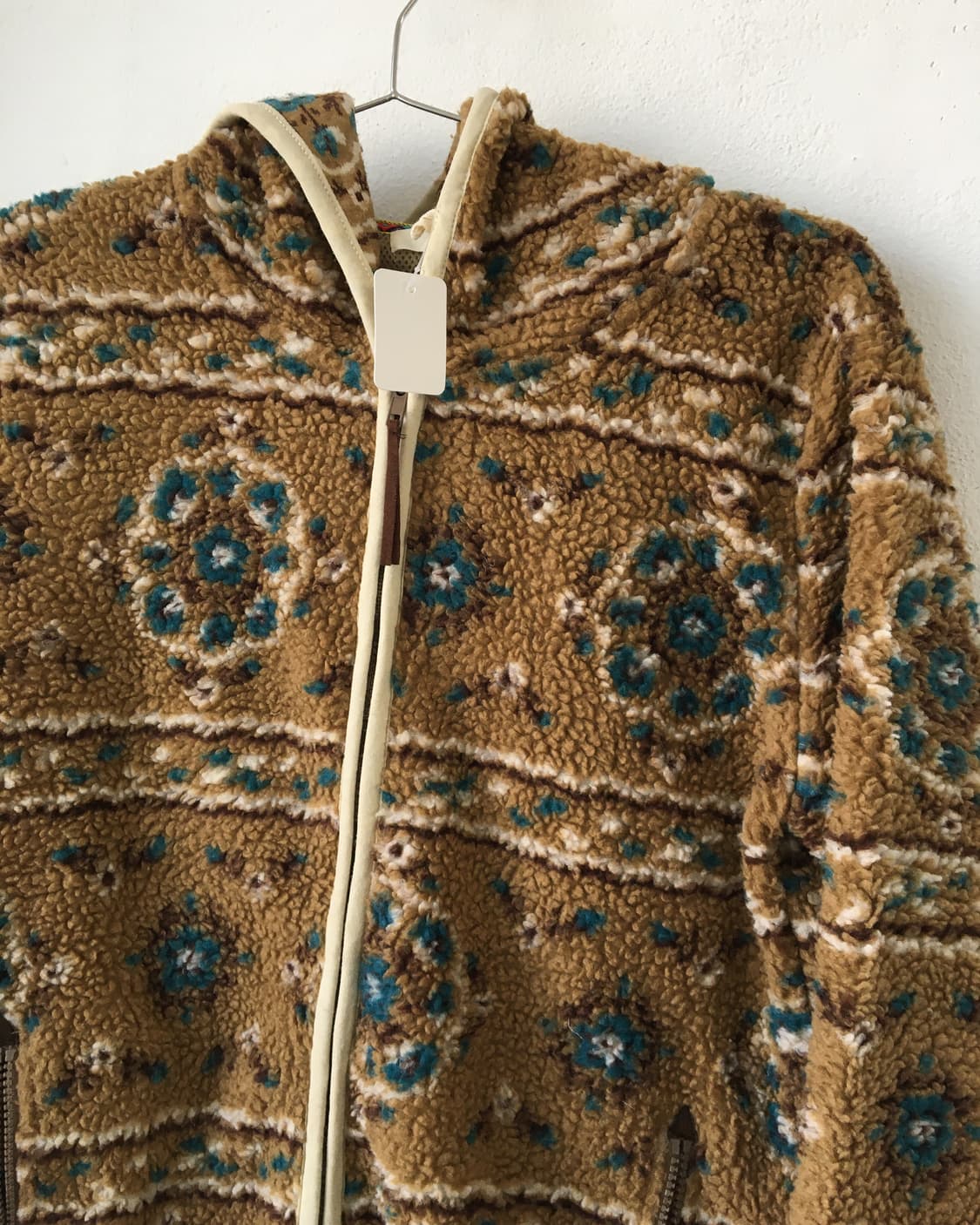 Ethnic mood fleece hood zip up 상품이미지4