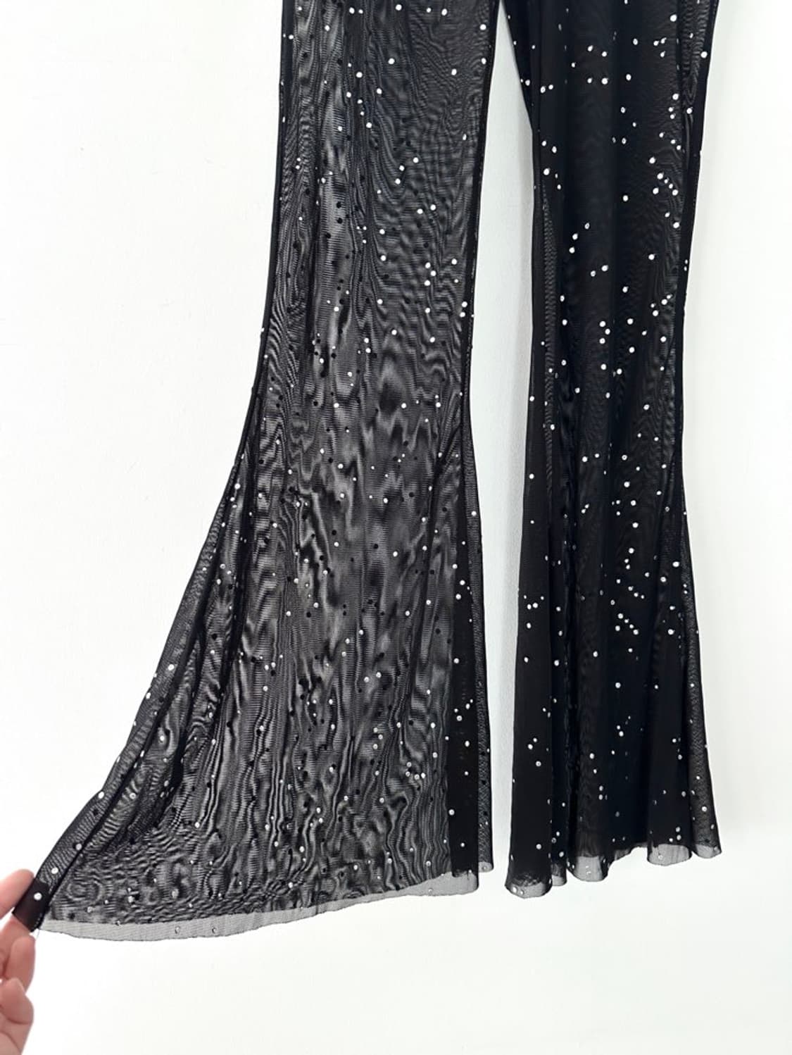 Sheer queen see through pants / black 상품이미지4