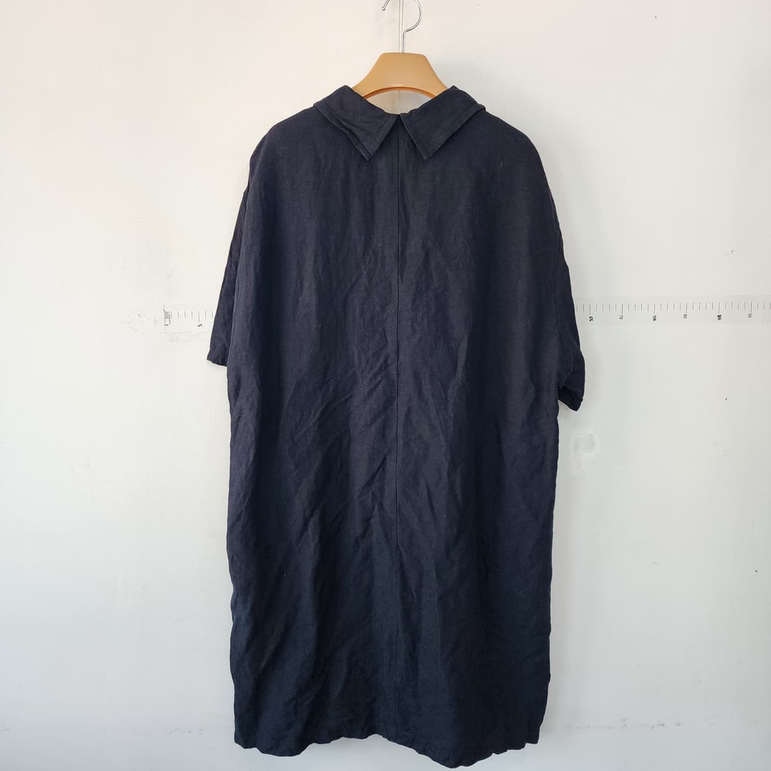 스튜디오톰보이 네이비 반팔 원피스 상품이미지4