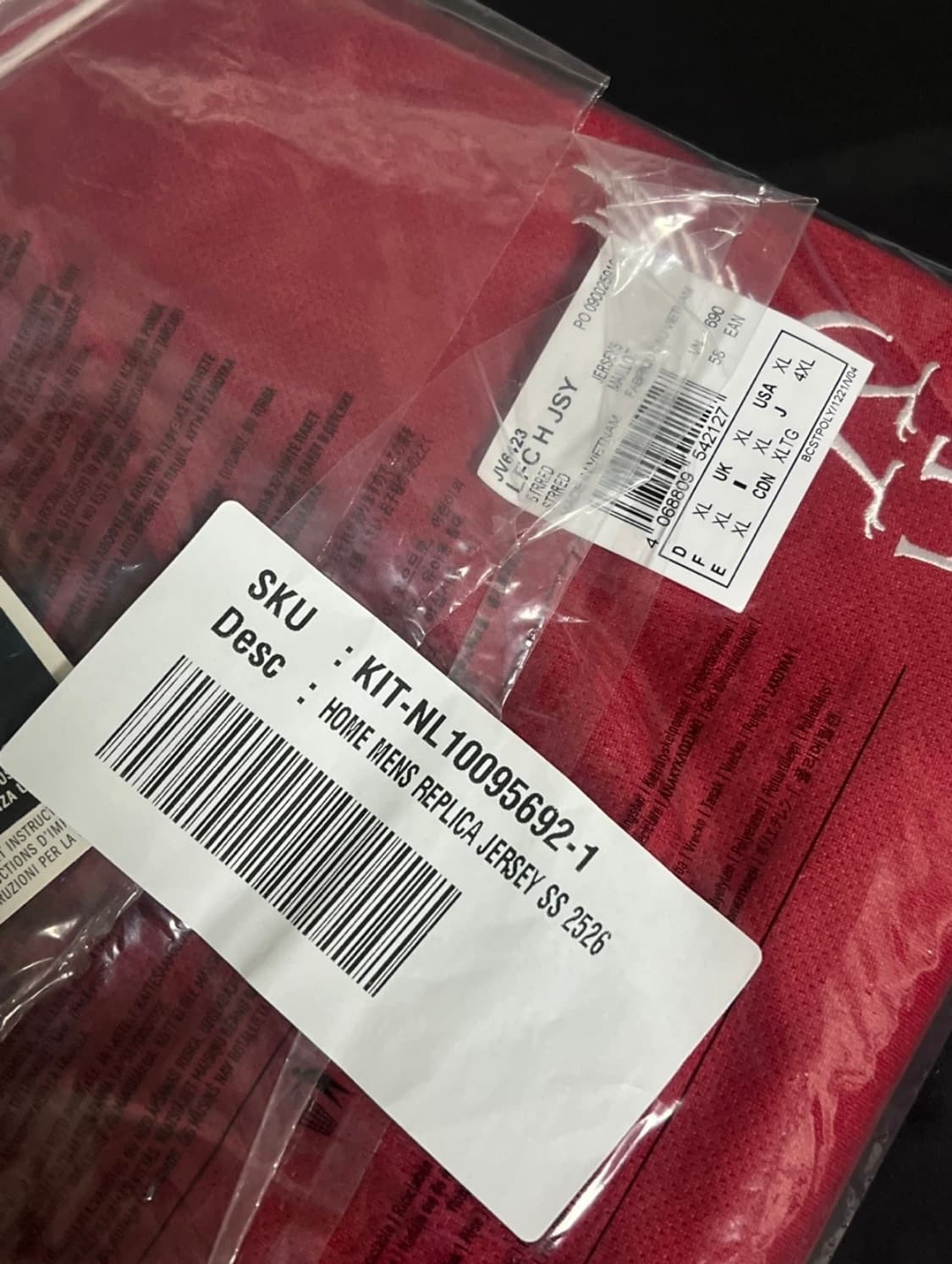 [새상품] 리버풀 비르츠 25-26 홈 져지  풀 마킹 [해외 XL] 상품이미지2