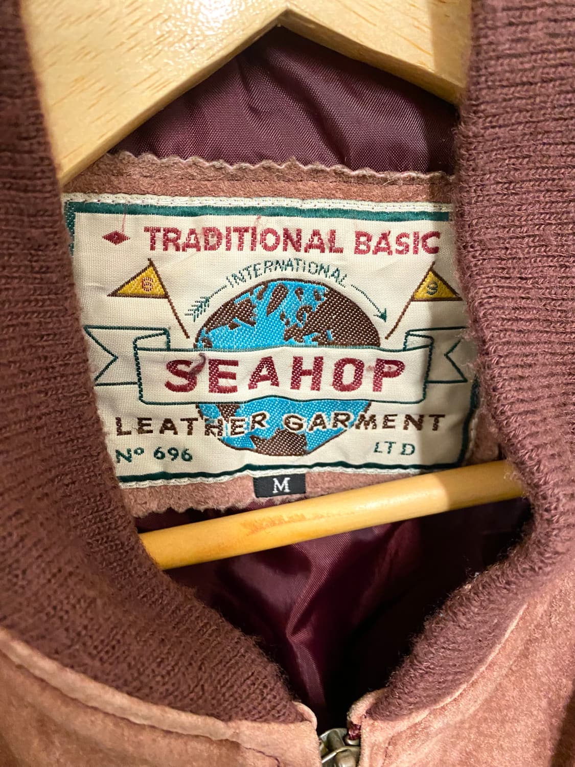 80's VTG hard faded suede blouson 하드 페이딩 상품이미지7