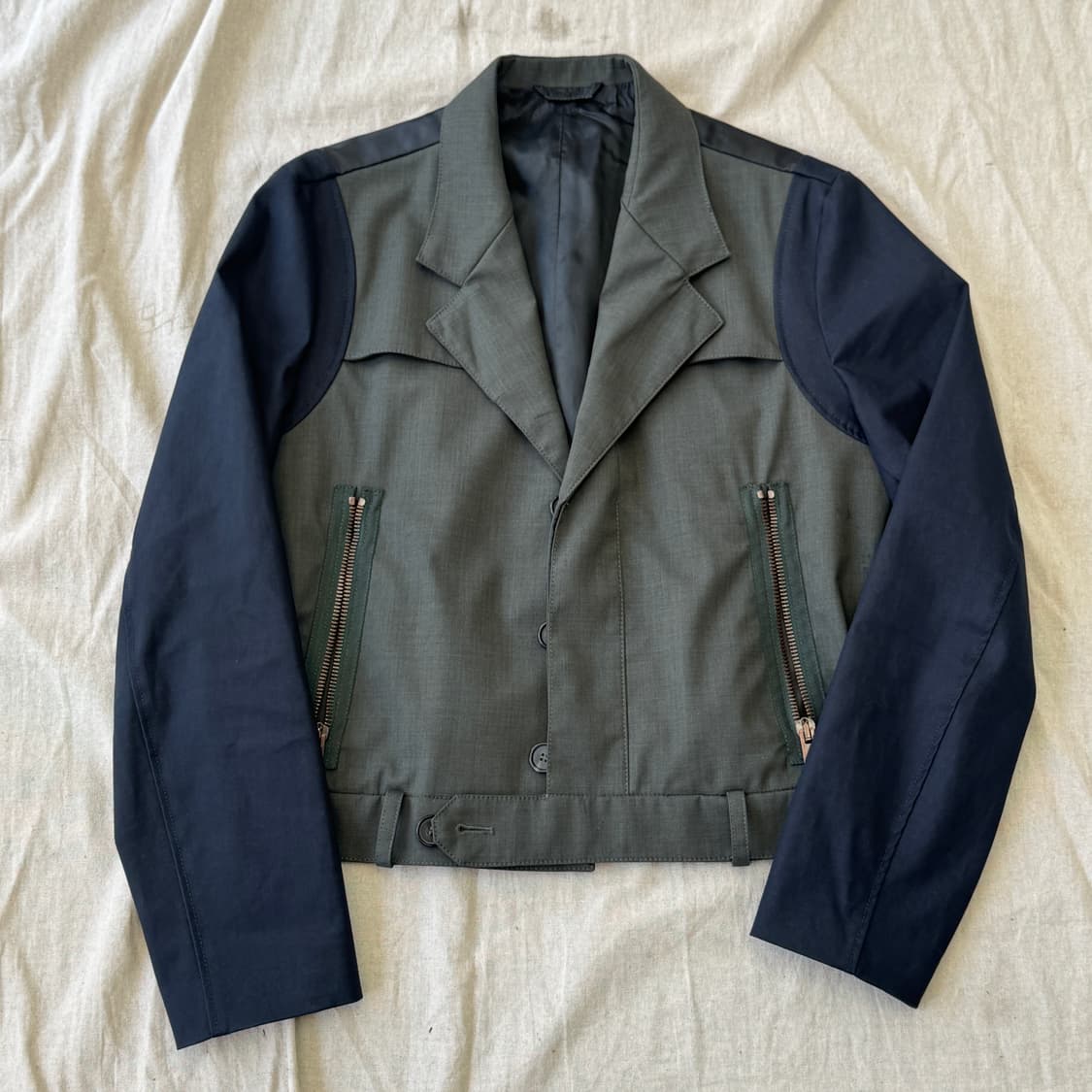 라프시몬스 10ss 밀리터리 크롭 자켓 46 상품이미지1