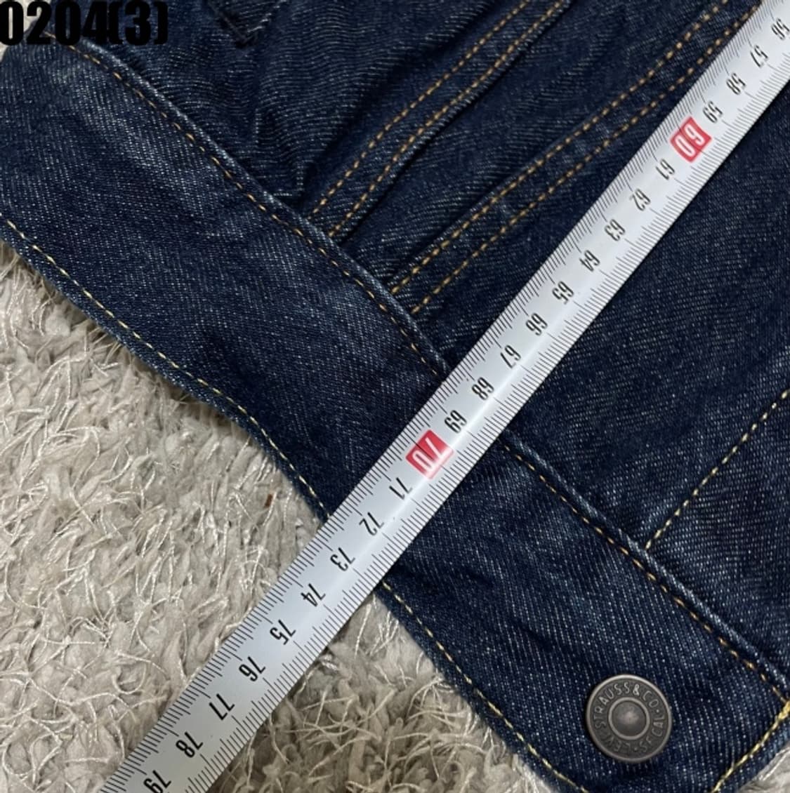 리바이스 데님 청자켓 상품이미지7