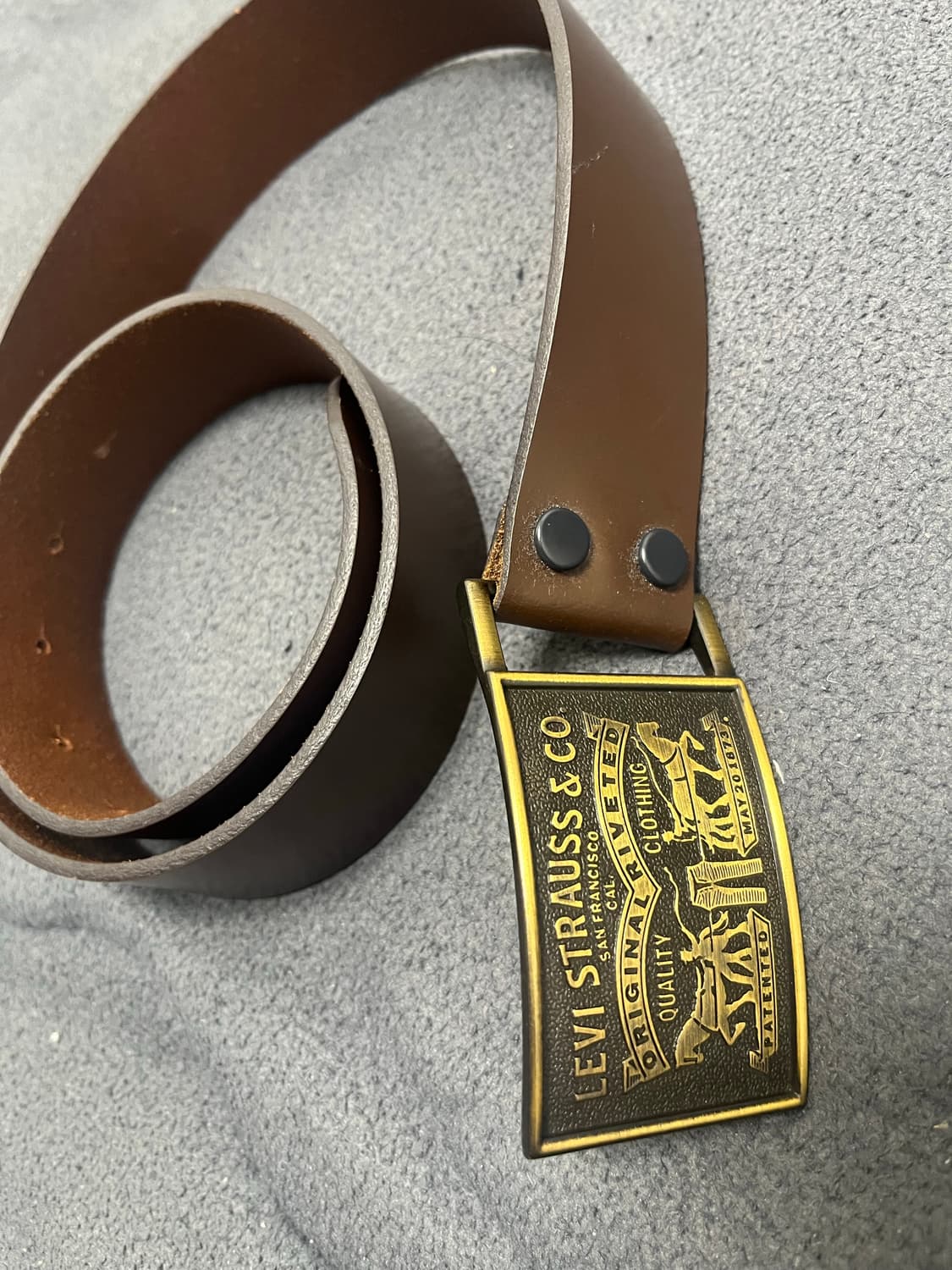 [32] 리바이스 가죽 벨트 상품이미지2