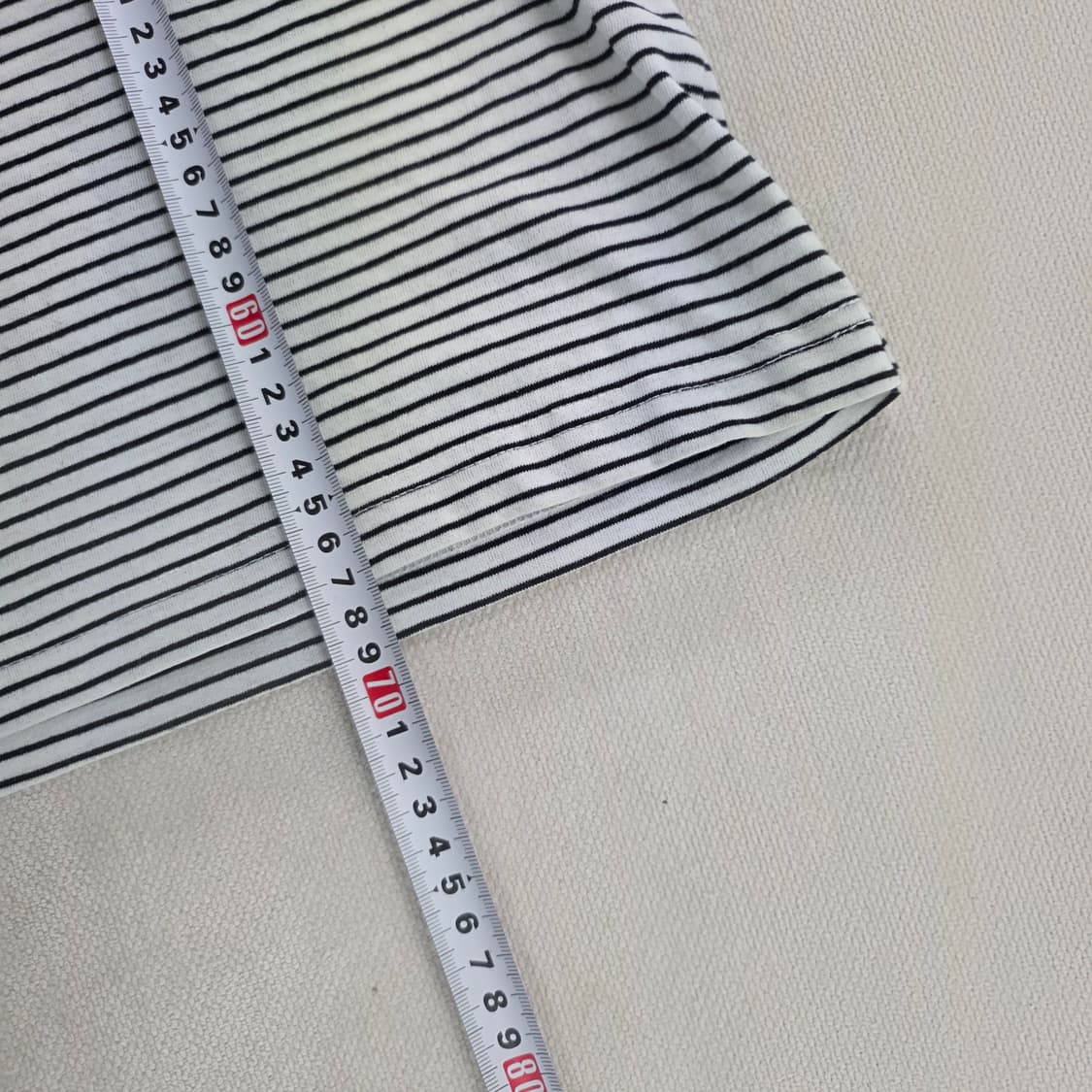 95 노스페이스 스트라이프 반팔티 0224J 상품이미지6