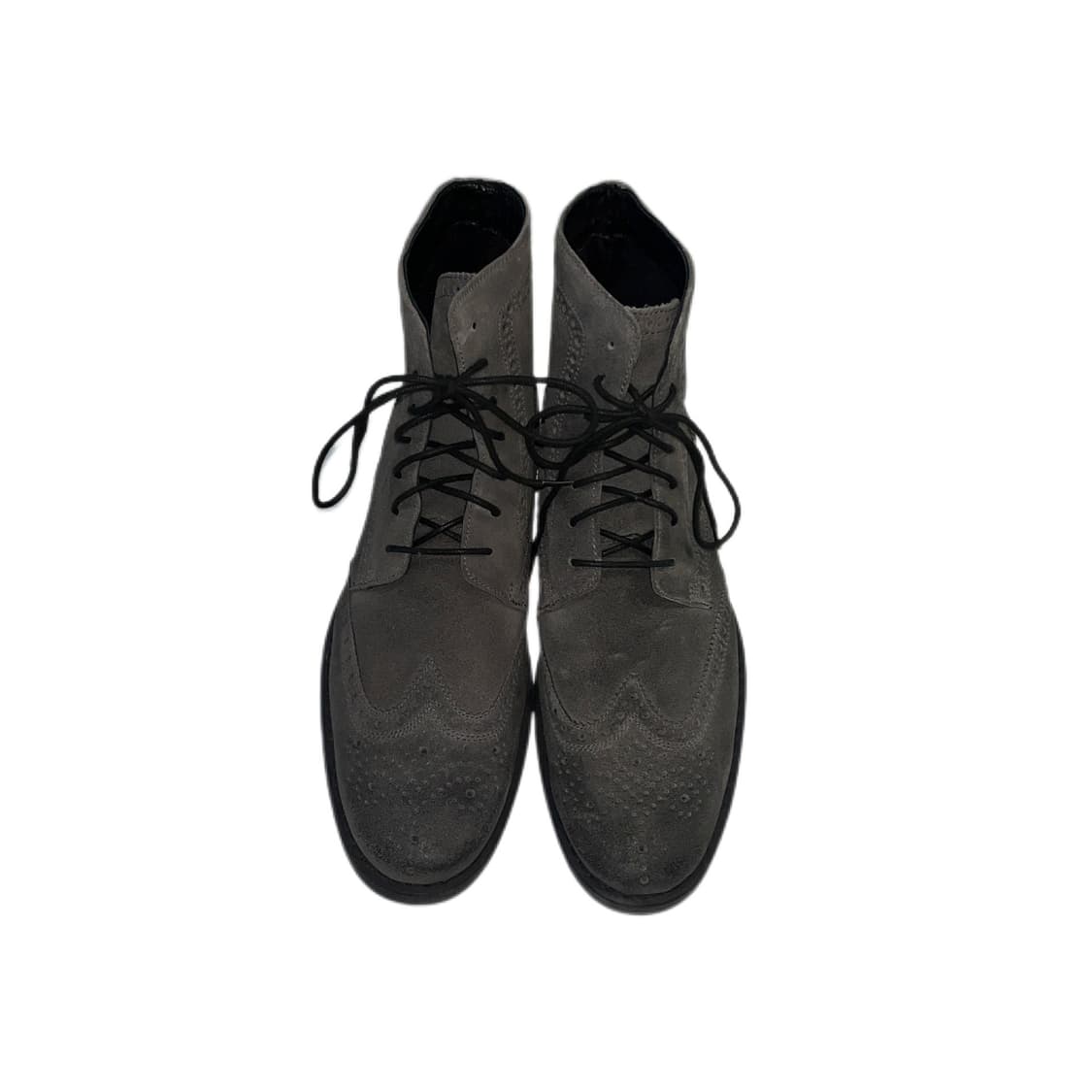 허쉬파피 웨스턴 빈티지 레더 윙팁 부츠 상품이미지2