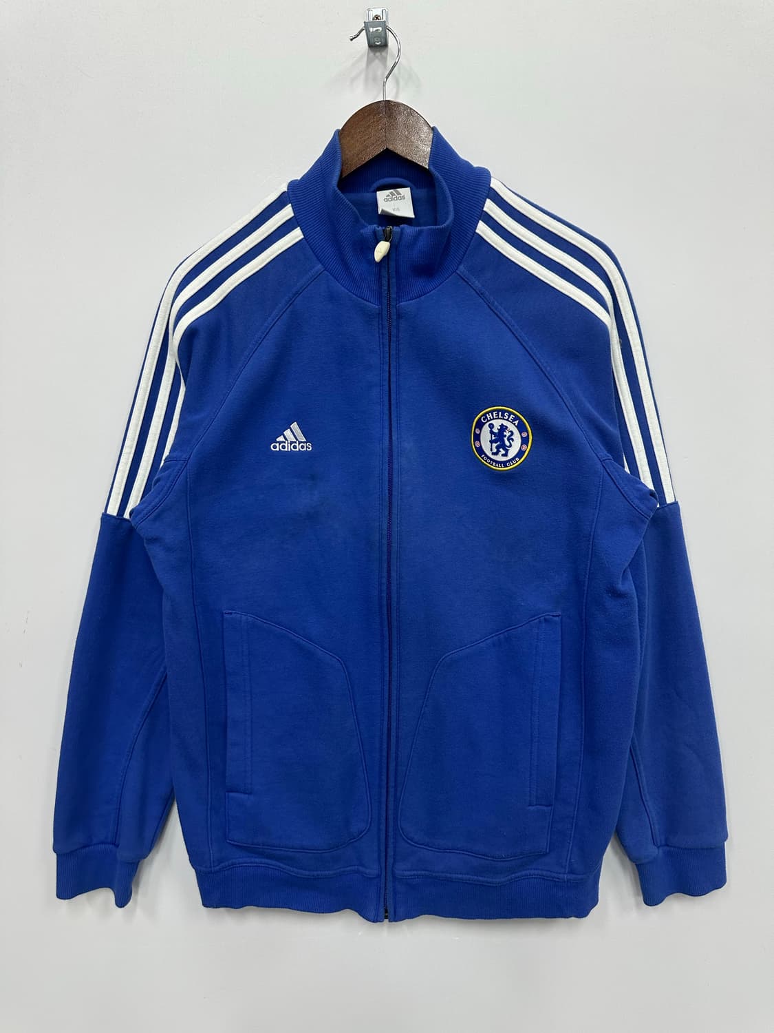 아디다스 첼시 블루 코튼져지 트랙탑 상품이미지1