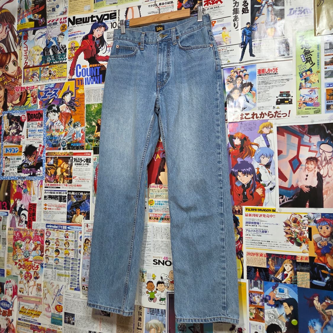 리 연청 데님 팬츠 상품이미지4