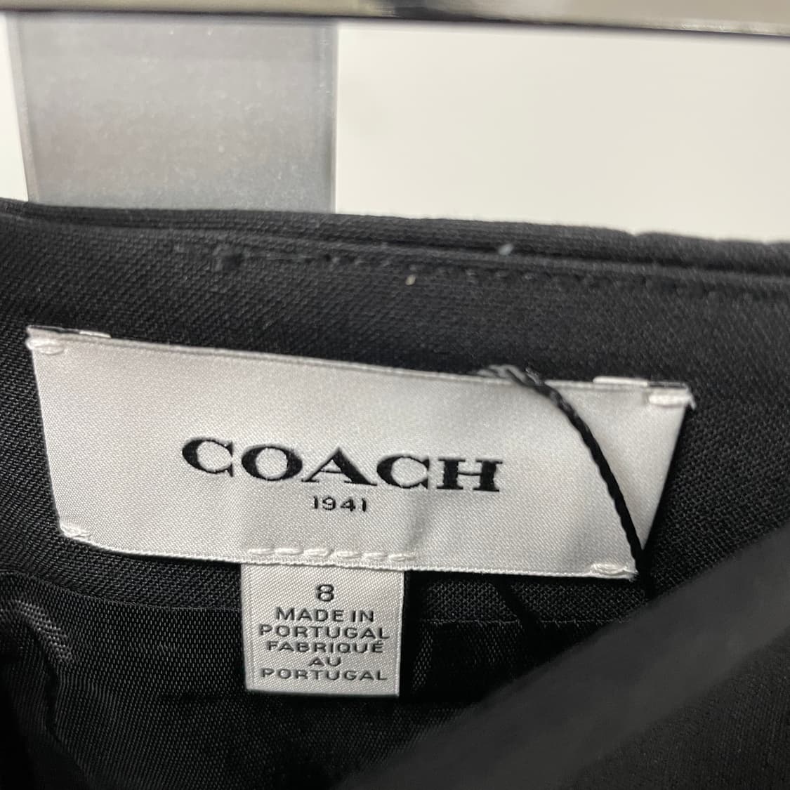 COACH 코치 블랙 스커트 8 상품이미지4