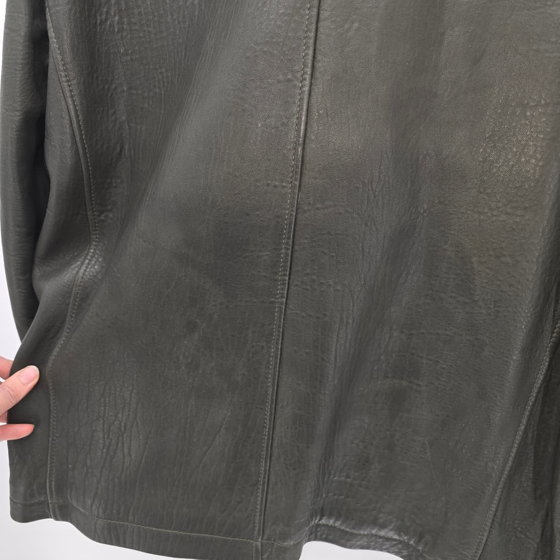 이브 생로랑 클래식 쉽 레더 자켓 상품이미지9