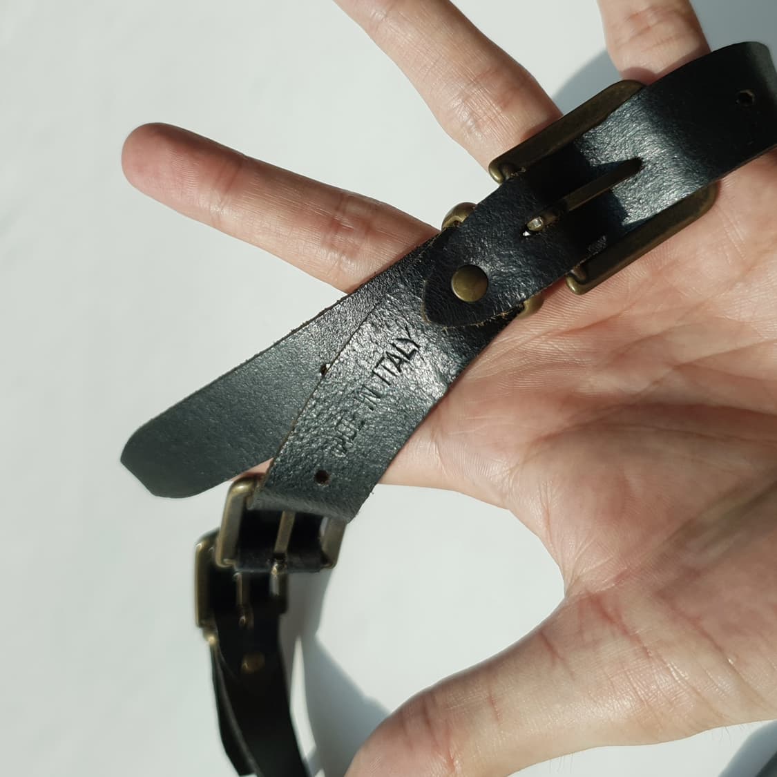 Alchimia leather belt 상품이미지2